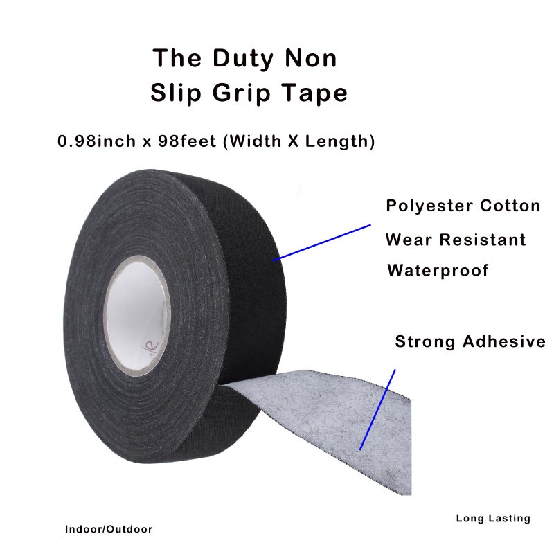 Runner Deer Aerial Lyra Tape 25Mtr X 2.5Cm Black Or White Aerial Hoop Tape (Black) - Image 2
